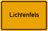 Stadtschild Lichtenfels